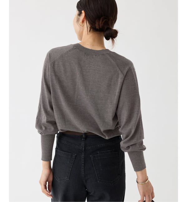 IENA「《追加》18G Vネックプルオーバー」|ニット・セーター|