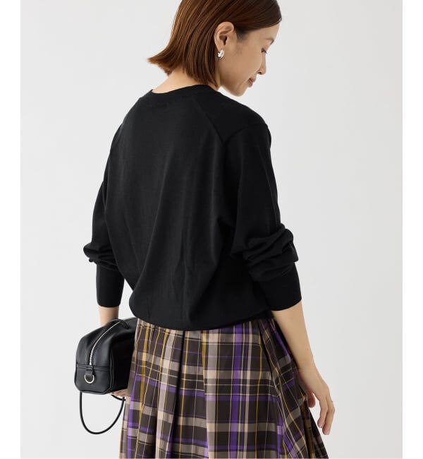 IENA「《追加》18G Vネックプルオーバー」|ニット・セーター|