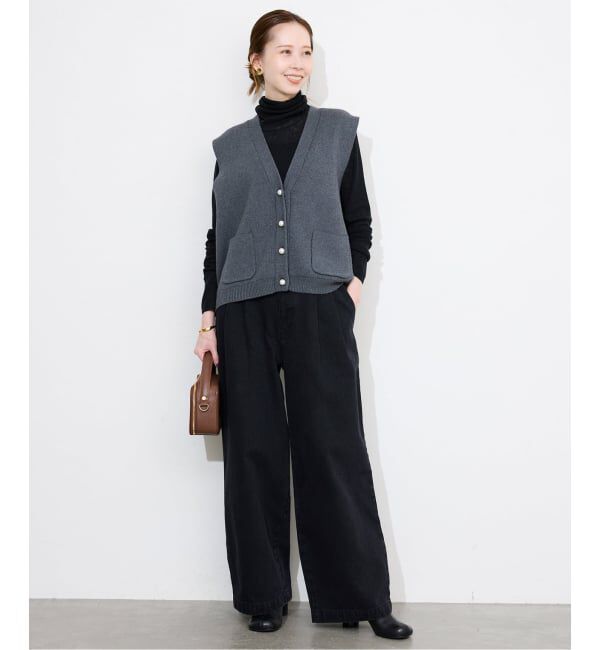 SLOBE IENA「スイビリブタートルネックプルオーバー」|ニット・セーター|