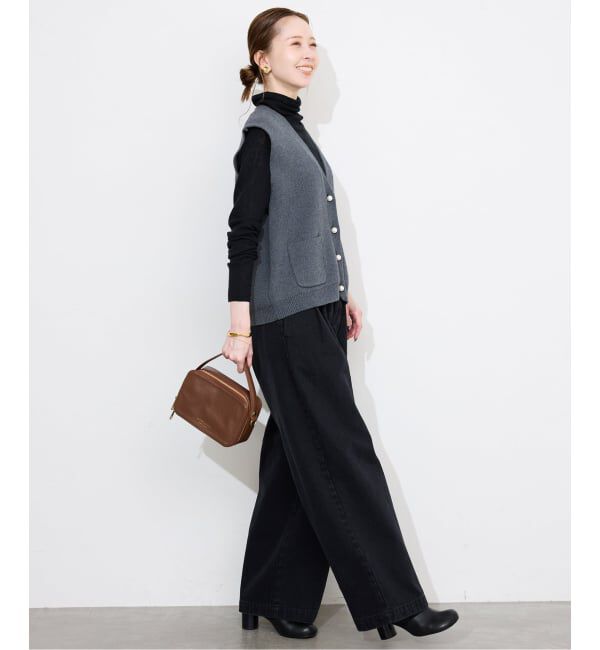 SLOBE IENA「スイビリブタートルネックプルオーバー」|ニット・セーター|