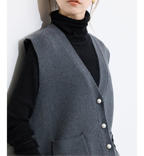 SLOBE IENA「スイビリブタートルネックプルオーバー」|ニット・セーター|