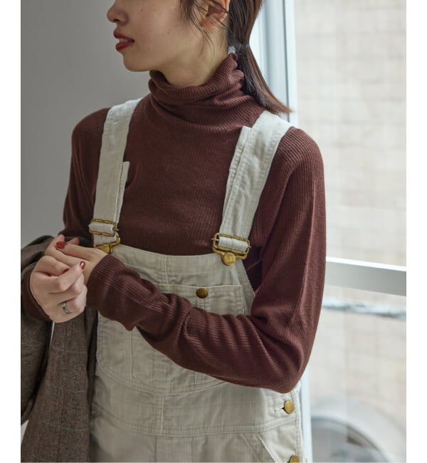 SLOBE IENA「スイビリブタートルネックプルオーバー」|ニット・セーター|