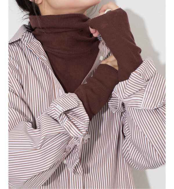 SLOBE IENA「スイビリブタートルネックプルオーバー」|ニット・セーター|