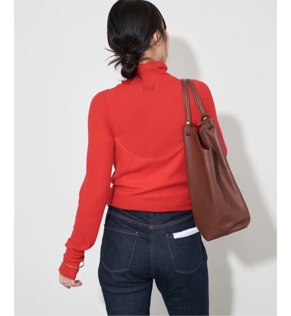 SLOBE IENA「スイビリブタートルネックプルオーバー」|ニット・セーター|