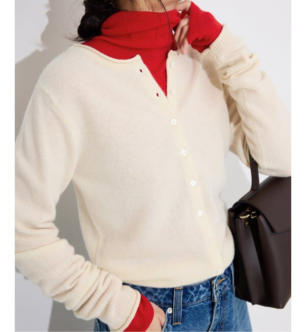 SLOBE IENA「スイビリブタートルネックプルオーバー」|ニット・セーター|