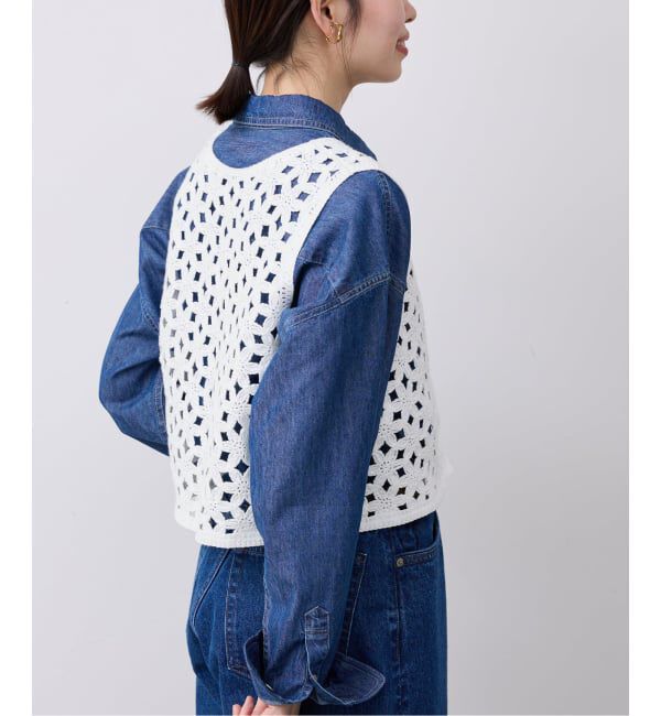 SLOBE IENA「《予約》エンブロイダリーベスト」|ベスト・ジレ|