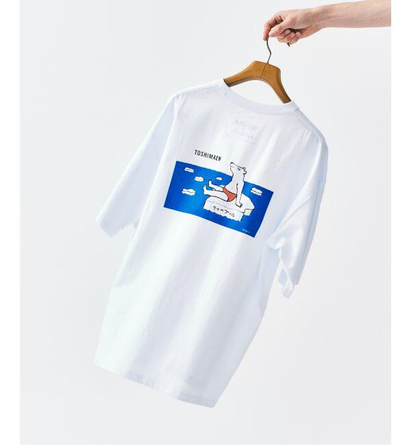 417 EDIFICE「SAVIGNAC サヴィニャック 別注 French Company プリントTシャツ 2」|Tシャツ・カットソー|ホワイト