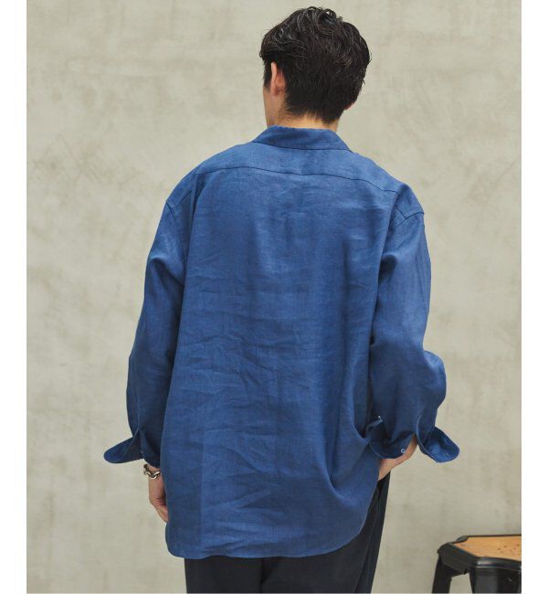 EDIFICE「《追加》リネン スキッパー シャツ」|シャツ・ブラウス|