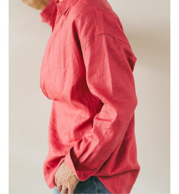 EDIFICE「《追加》リネン スキッパー シャツ」|シャツ・ブラウス|