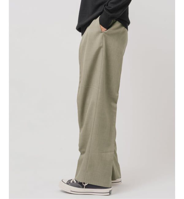 EDIFICE「ラフトップ ウルトラ ワイドパンツ」|スラックス|
