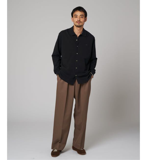 EDIFICE「ラフトップ ウルトラ ワイドパンツ」|スラックス|