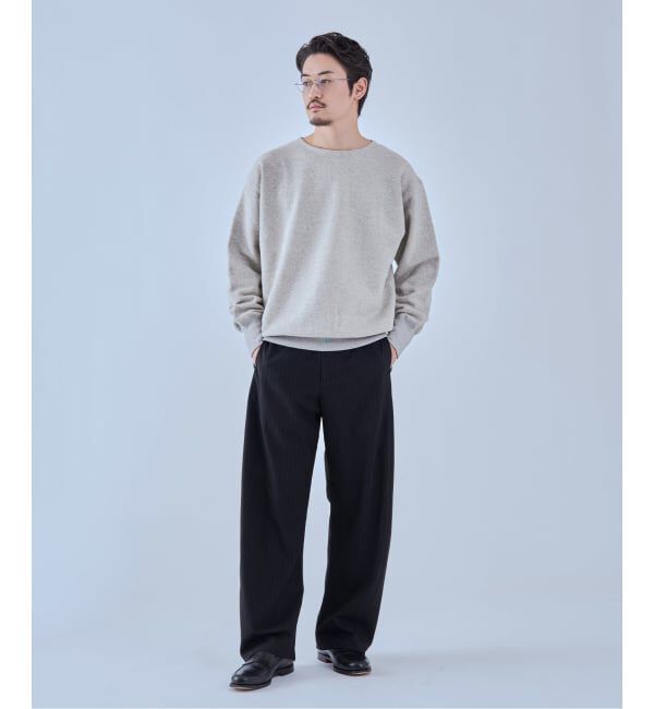 EDIFICE「《予約》クリアスストライプ 3D フィット トラウザー」|スラックス|