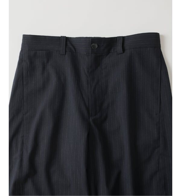 EDIFICE「《予約》クリアスストライプ 3D フィット トラウザー」|スラックス|