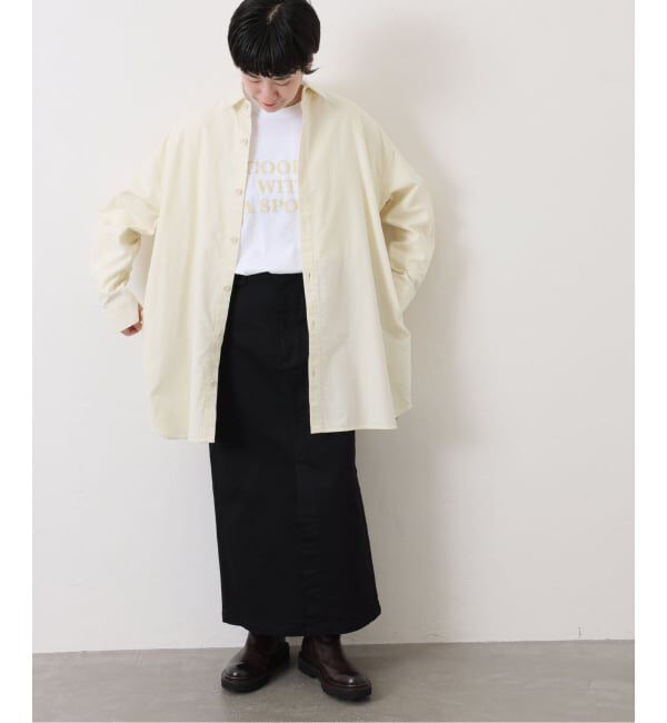 journal standard luxe「コットンスウェード ジーンシャツ」|シャツ・ブラウス|