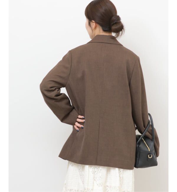 JOURNAL STANDARD relume「《追加》ツイーディーツイルテーラードダブルジャケット」|テーラードジャケット|
