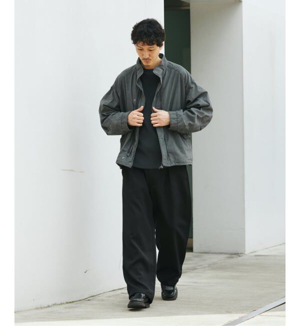 JOURNAL STANDARD「ダブル クロス オーバー パンツ」|スラックス|