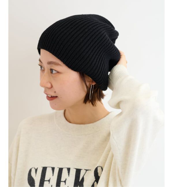 JOURNAL STANDARD relume「【COSY/コージー】ニットキャップ」|ニット帽|ブラック
