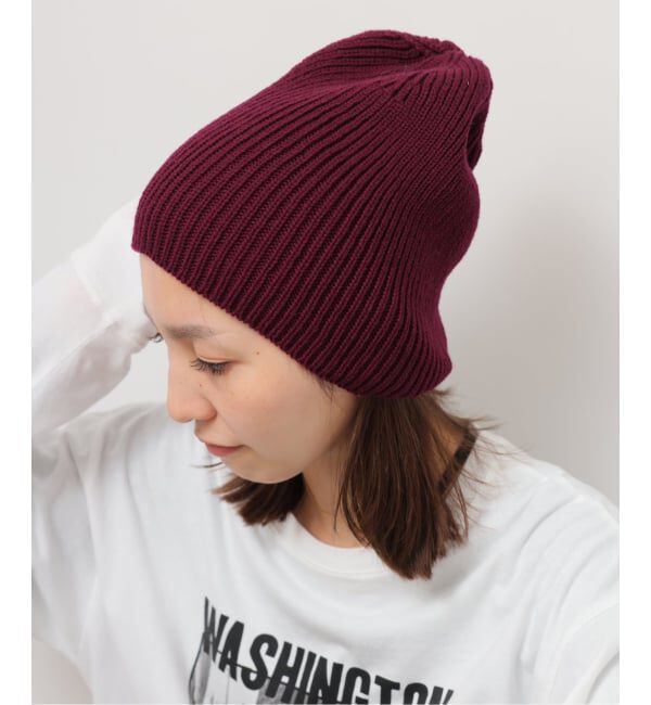 JOURNAL STANDARD relume「【COSY/コージー】ニットキャップ」|ニット帽|ボルドー