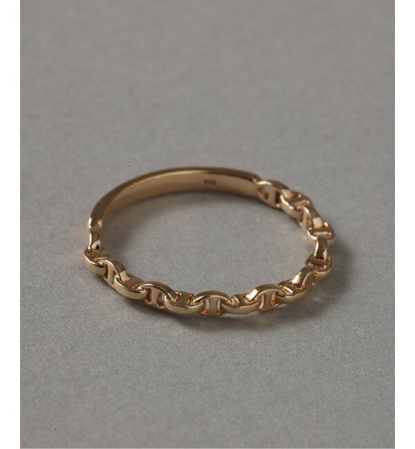 Lilas by Spick&Span「マリーナチェーンリズムリング K10」|リング|