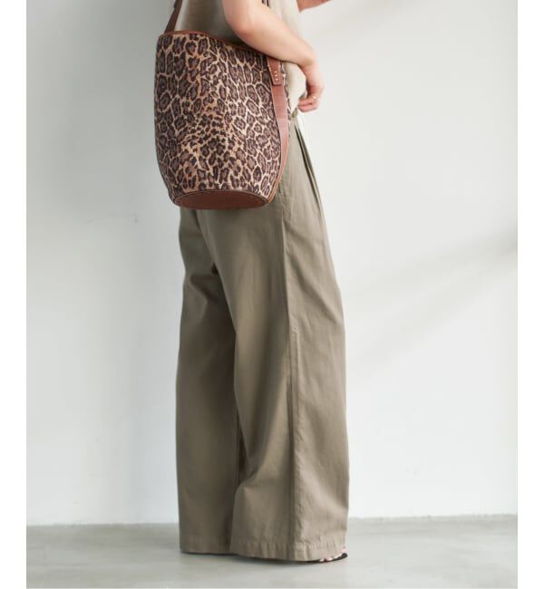 Spick and Span「《追加》コットンレーヨンドロストフレアパンツ」|その他|