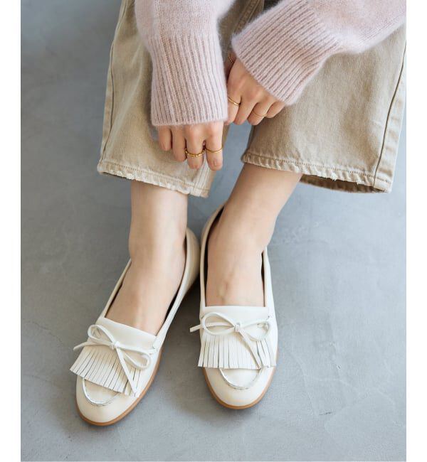  「レザーモールドキルトモカシン」|その他|