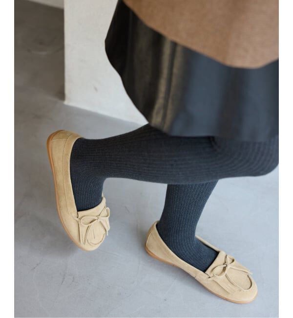  「レザーモールドキルトモカシン」|その他|