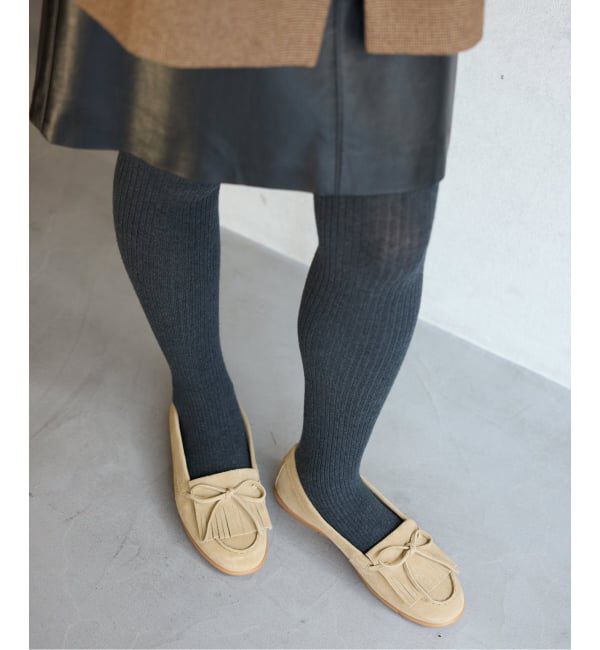  「レザーモールドキルトモカシン」|その他|