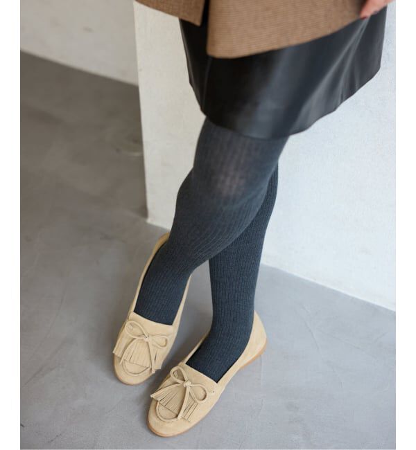  「レザーモールドキルトモカシン」|その他|