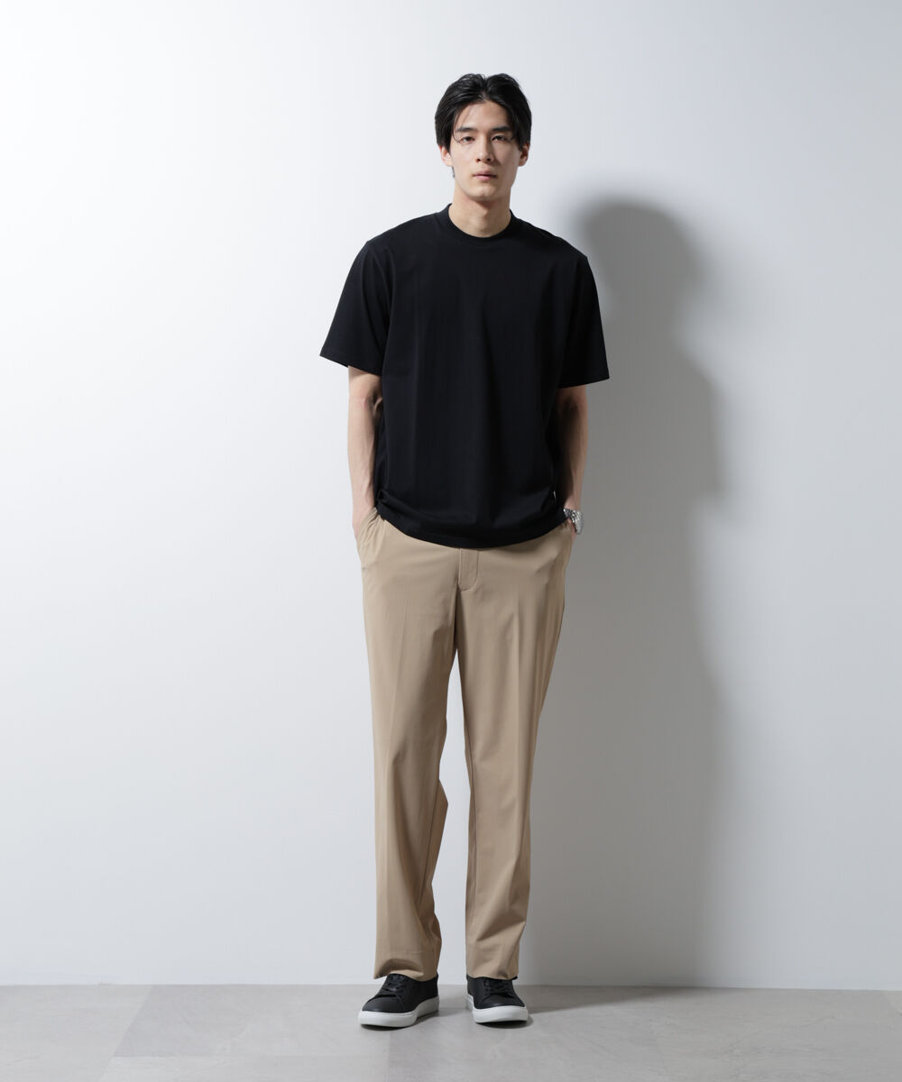 nano･universe「ジャケT(R) クルーネック 半袖」|Tシャツ・カットソー|