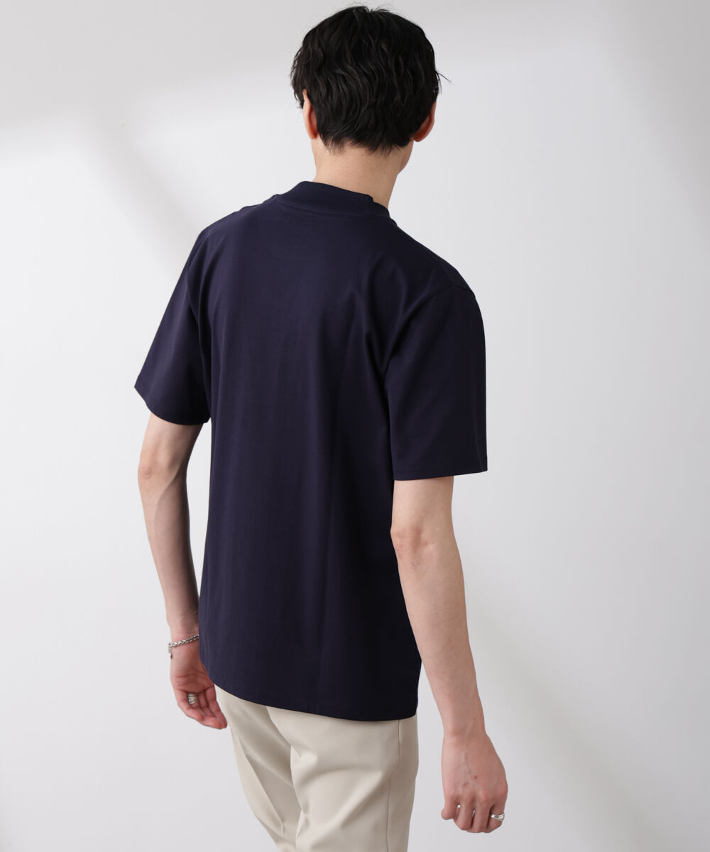 nano･universe「ジャケT(R) クルーネック 半袖」|Tシャツ・カットソー|