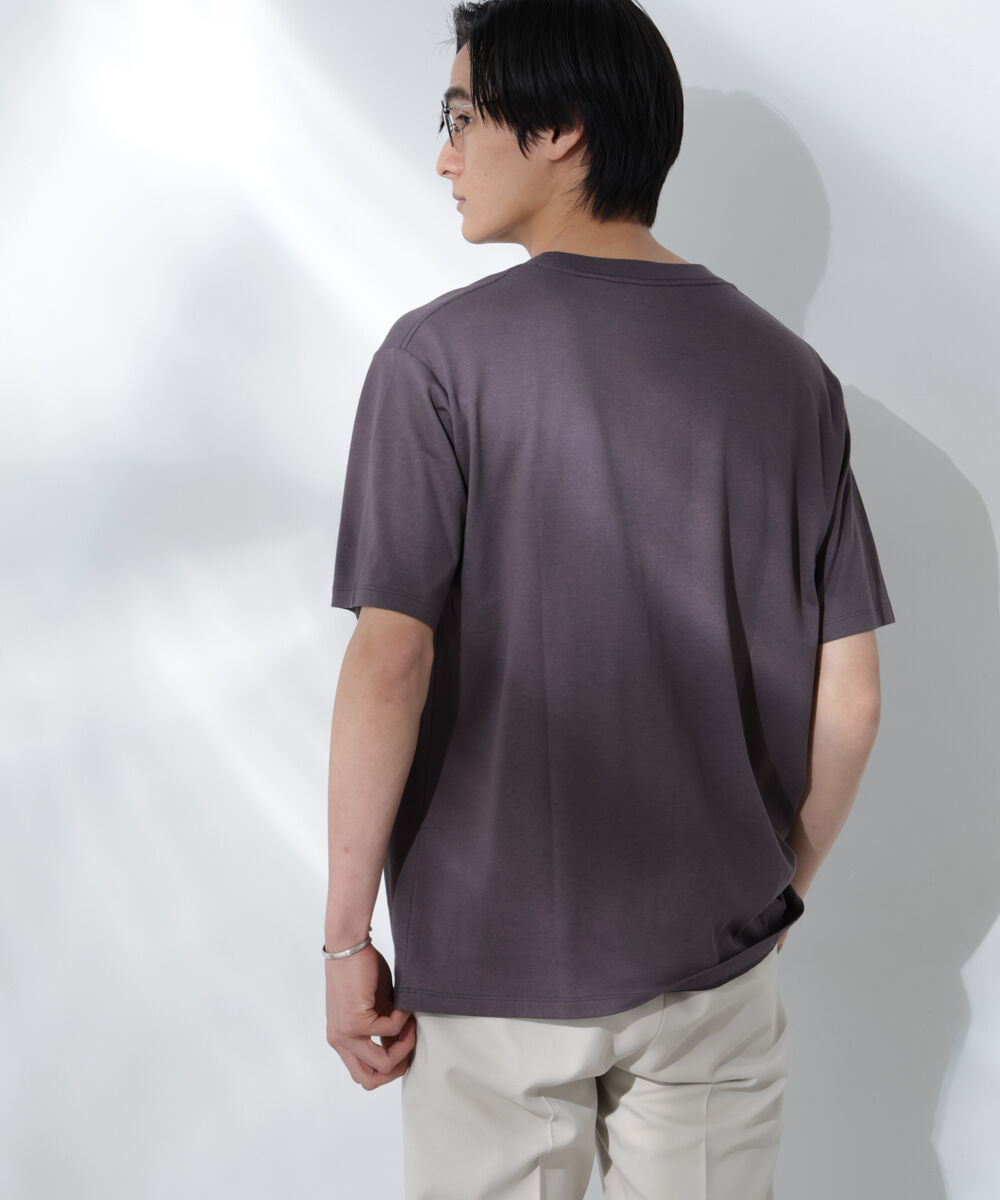 nano･universe「Anti Soaked(R)汗染み防止 De Light ミドルシルエットTシャツ」|Tシャツ・カットソー|
