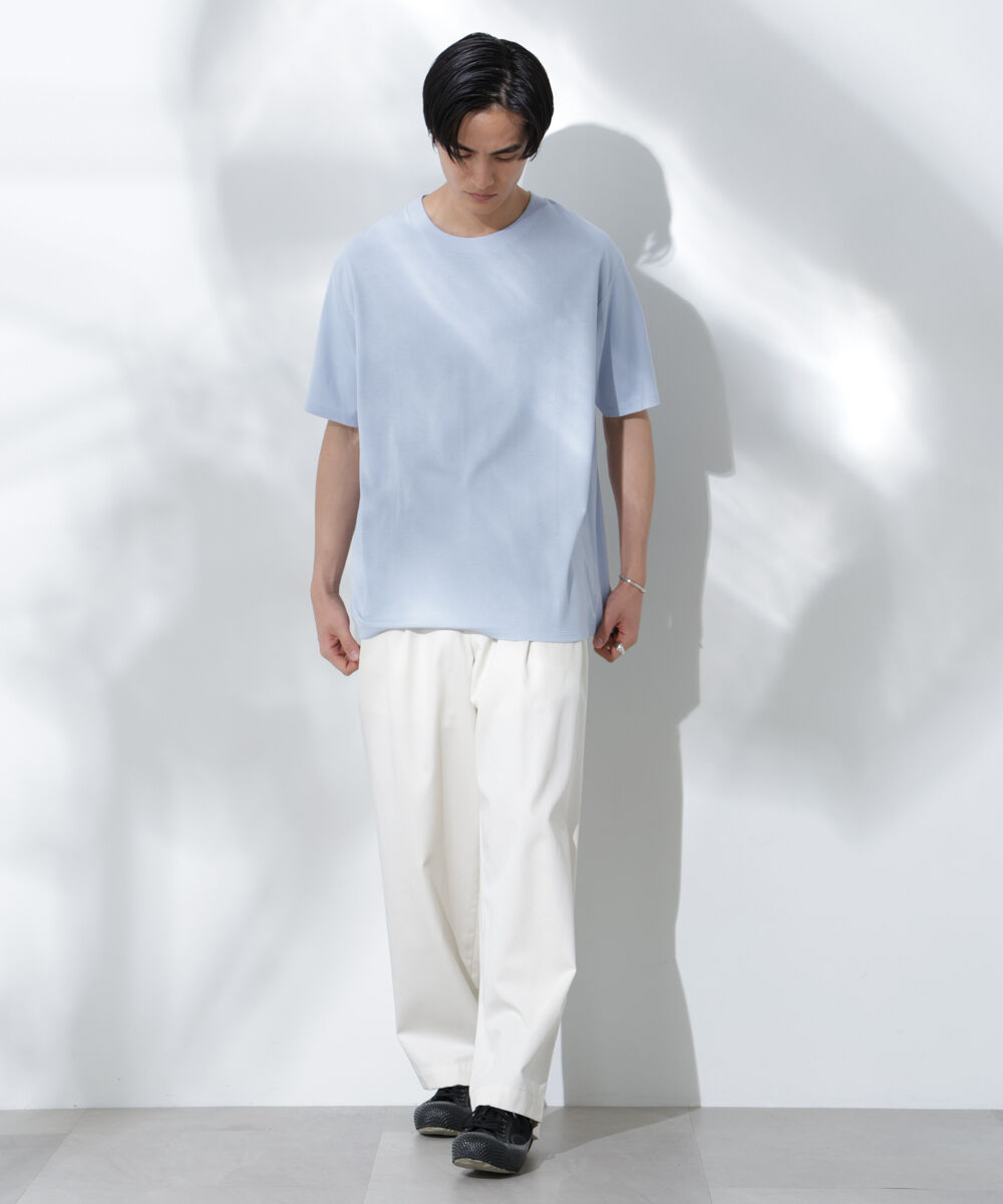 nano･universe「Anti Soaked(R)汗染み防止 De Light ミドルシルエットTシャツ」|Tシャツ・カットソー|