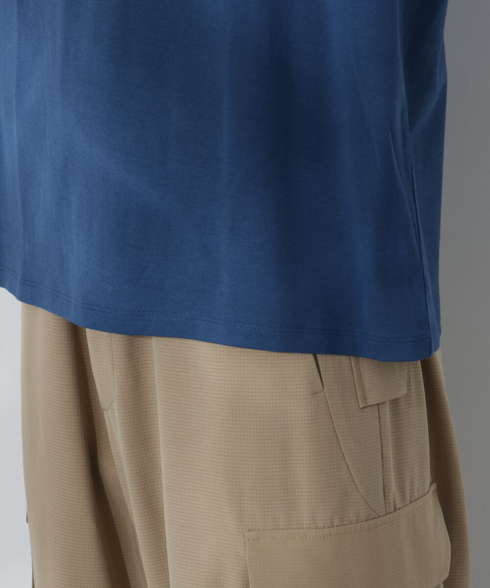 nano･universe「Anti Soaked(R)汗染み防止 De Light ミドルシルエットTシャツ」|Tシャツ・カットソー|