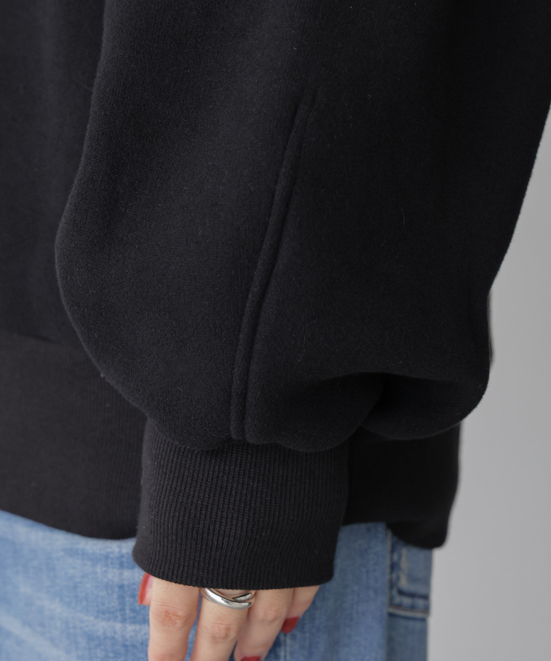  「「STEVELOUR」フラッフィースタンドプルオーバー」|スウェット・ジャージ|