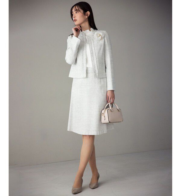 組曲「【VERY掲載・KUMIKYOKU NAVY】スタンドフリルTEEブラウス」|シャツ・ブラウス|