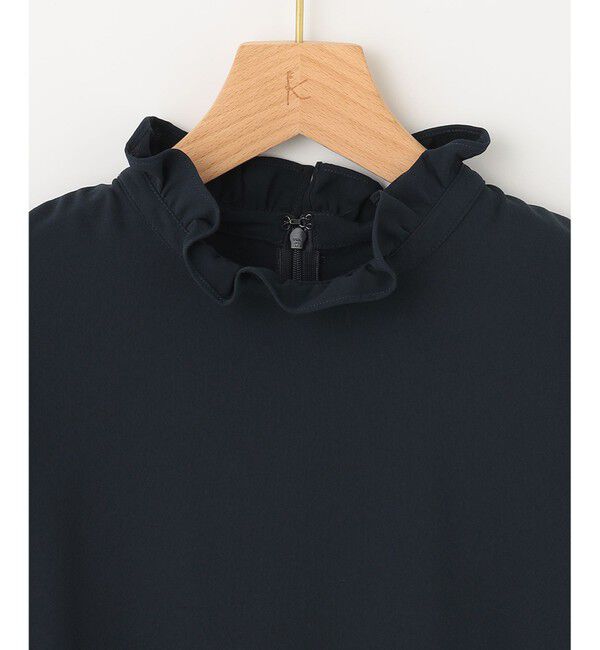 組曲「【VERY掲載・KUMIKYOKU NAVY】スタンドフリルTEEブラウス」|シャツ・ブラウス|