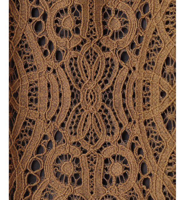 自由区「【SHIHOさん着用】バイカラーレース スカート」|スカート|