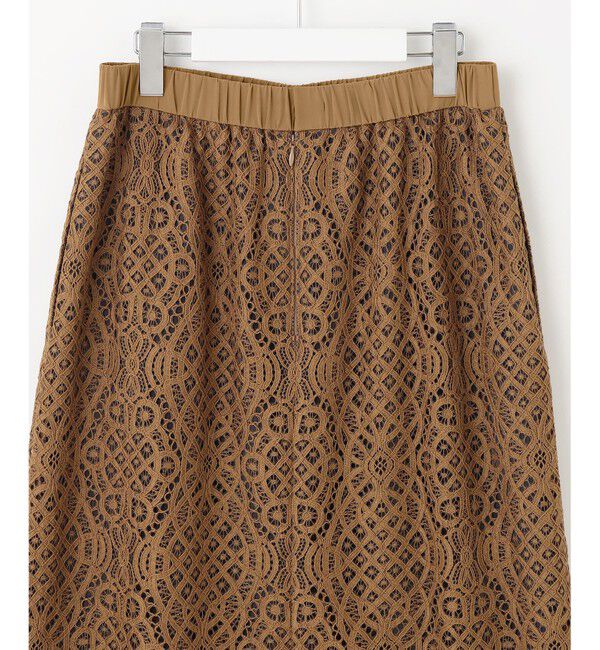 自由区「【SHIHOさん着用】バイカラーレース スカート」|スカート|