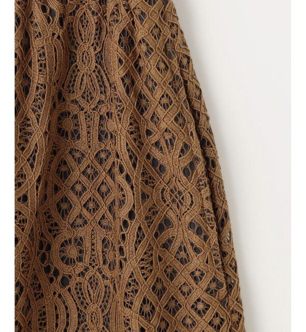 自由区「【SHIHOさん着用】バイカラーレース スカート」|スカート|