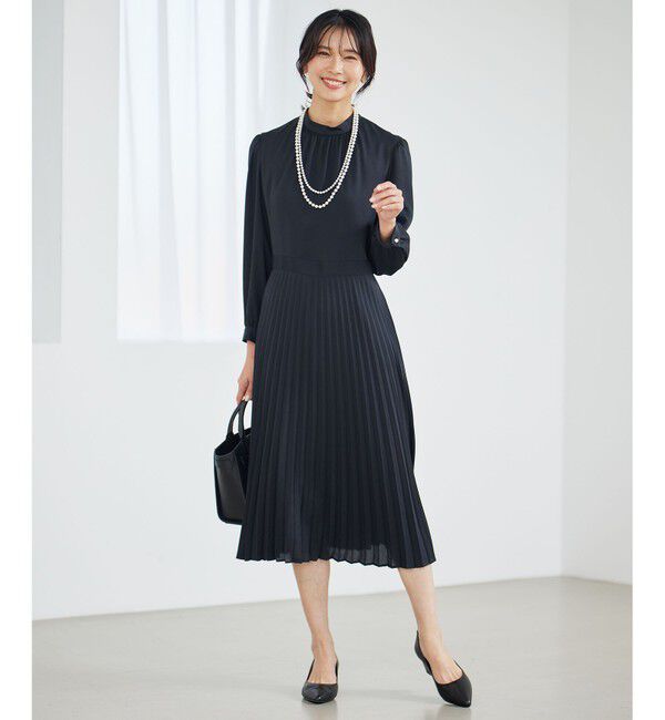 23区「【洗える】クリスタルアムンゼン ウエスト切り替え ワンピース」|ワンピース|