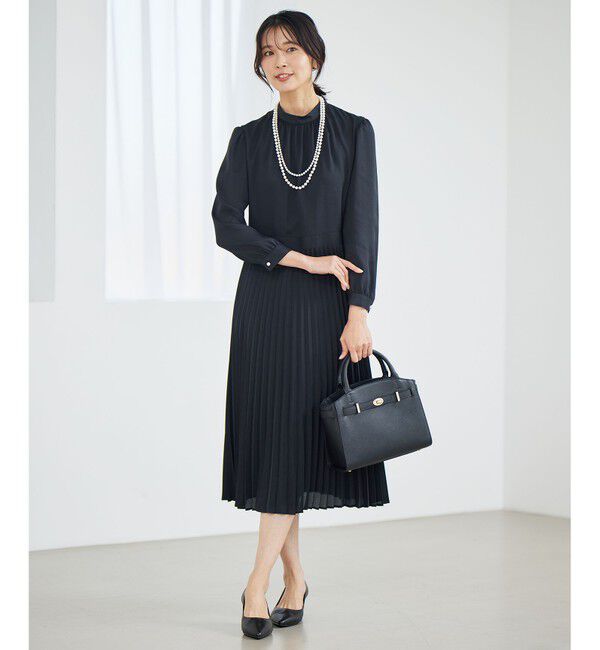 23区「【洗える】クリスタルアムンゼン ウエスト切り替え ワンピース」|ワンピース|