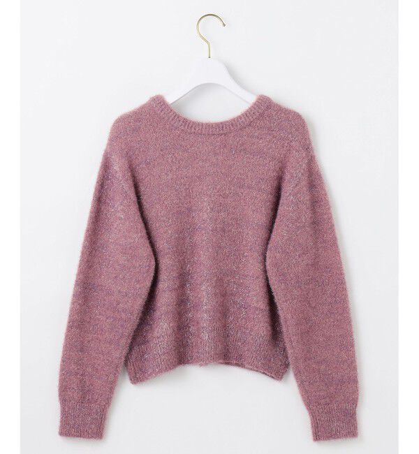 any SiS「【前後着用可】スパークルシャギー カーディガン」|カーディガン|