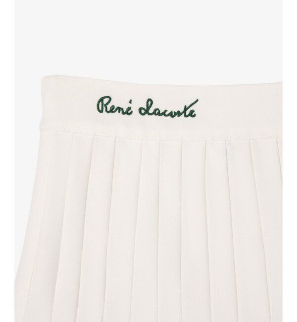 LACOSTE「コットンツイルプリーツテニススカート」|スカート|