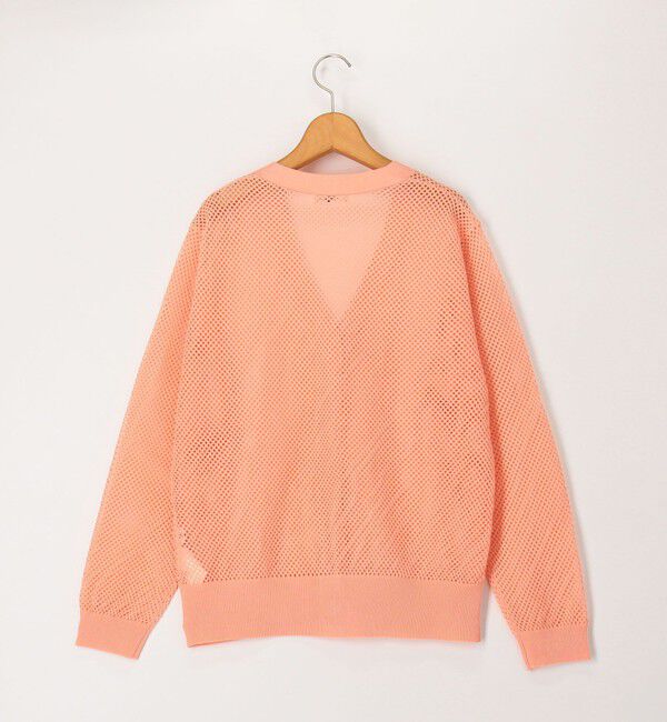 NOLLEY'S「《手洗い可能》メッシュ長袖Vネックカーディガン」|カーディガン|