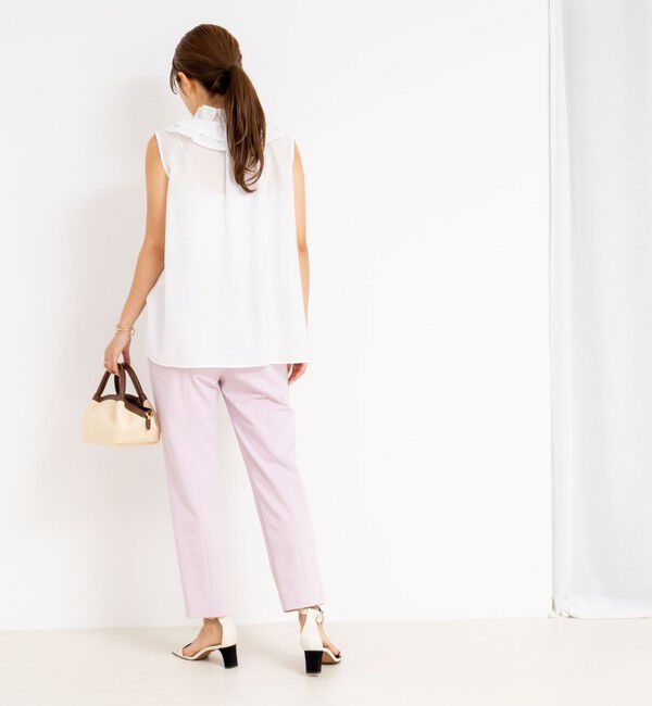 NOLLEY'S sophi「ウォッシャブルドライ2WAYストレッチテーパードパンツ」|その他|