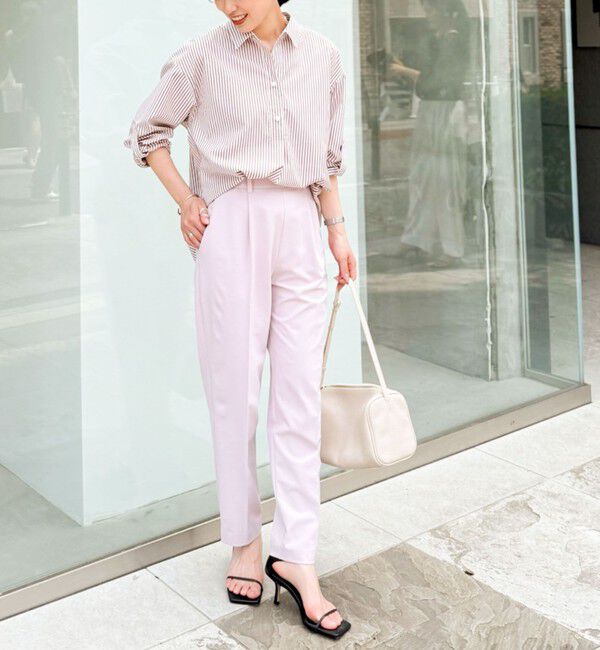 NOLLEY'S sophi「ウォッシャブルドライ2WAYストレッチテーパードパンツ」|その他|