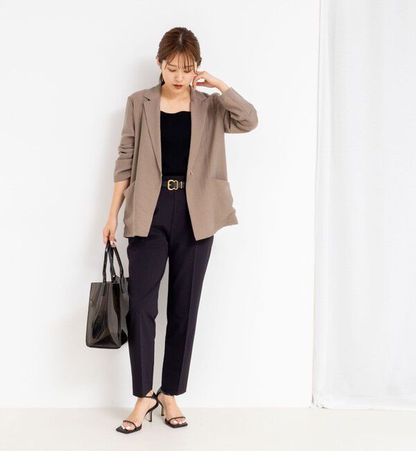 NOLLEY'S sophi「ウォッシャブルドライ2WAYストレッチテーパードパンツ」|その他|