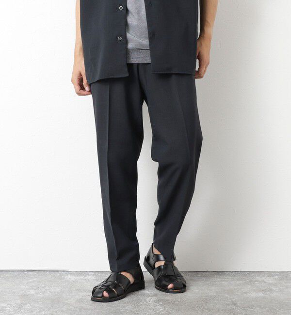 NOLLEY'S goodman「《セットアップ対応》《EVALET》吸水速乾 ストレッチ イージーパンツ 25SS」|チノ|