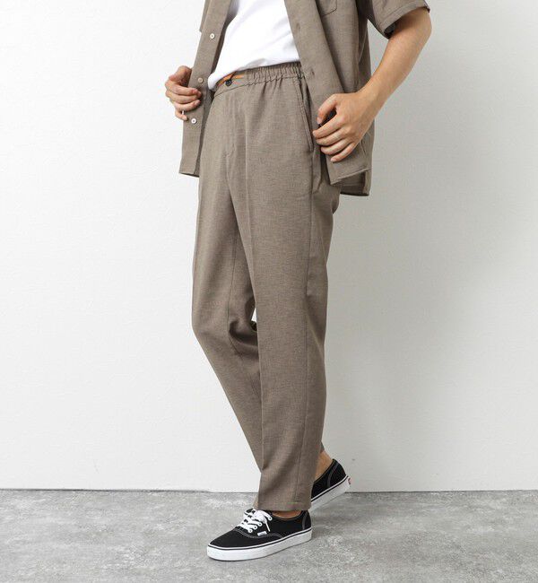 NOLLEY'S goodman「《セットアップ対応》《EVALET》吸水速乾 ストレッチ イージーパンツ 25SS」|チノ|