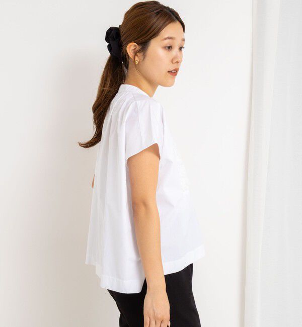NOLLEY'S「フレンチスリーブフリルブラウス」|シャツ・ブラウス|